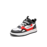 HEB-121 Черный Красный [Высокий Топ Тонкий Хлопок]