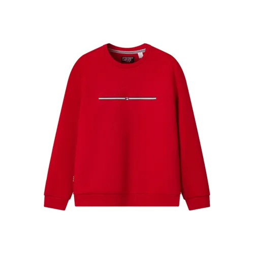 Fila Heritage Свитшот Мужской Tooth Бордовый