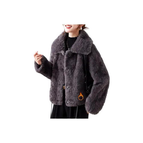 The Temptation Of The Muse Меховой воротник Мех Женские