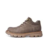 Тёмно-коричневый [Кожа Обувь Размер: Размер 40 в этой модели = Спортивная Обувь 41]