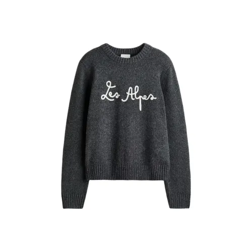 H M Темно-серые женские свитеры