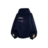 Темно-синий, синий, тонкий [премиум]