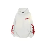 Тяжелый полиэстер-хлопок Фотиния серый-красный (с флисовой подкладкой)