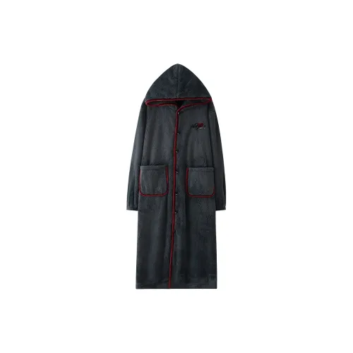 BEIYINA Темно-серый Мужской Банные халаты