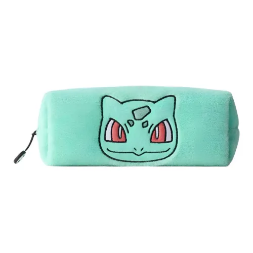 ZARA Покемон Бульбасаур Коллаборация Полиэстер Путешествие Мешок для хранения Унисекс Зеленый