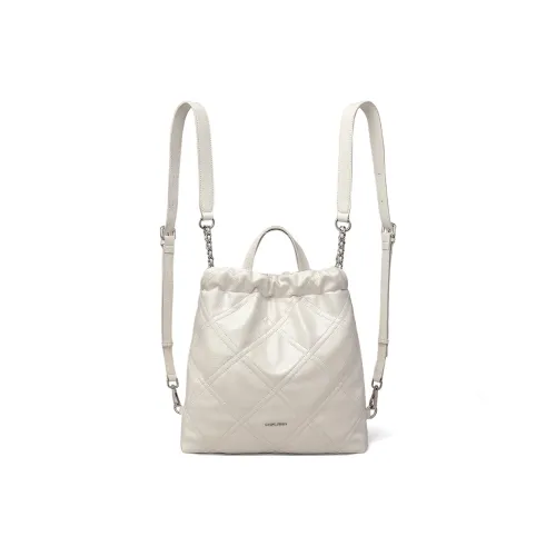 Crtnzo Kroez Рюкзак из синтетической кожи стандартный женский белый