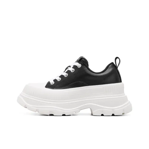 ST SAT Низкий топ Повседневная обувь Женская Черный