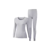 Круглый вырез, светло-серый, комплект