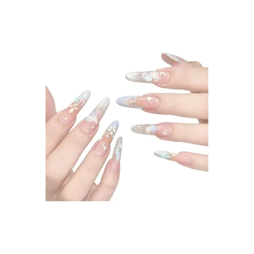 Shining bear Женские накладные ногти