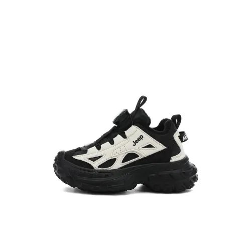 Jeep Утепленная обувь Бежево-черная Детская