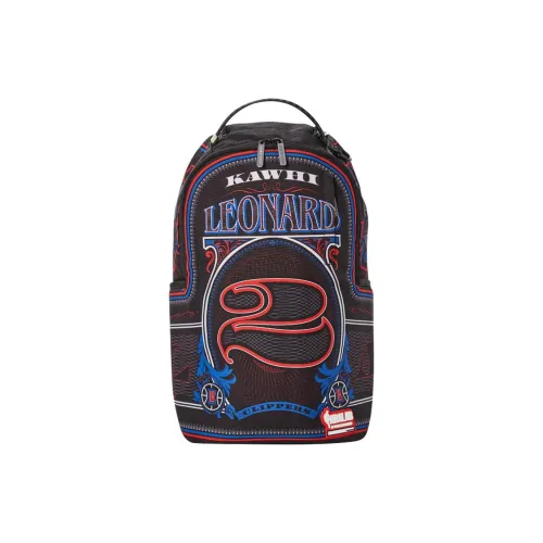 SPRAYGROUND NBA Коллаборация Полиэстер Рюкзак Унисекс Черный