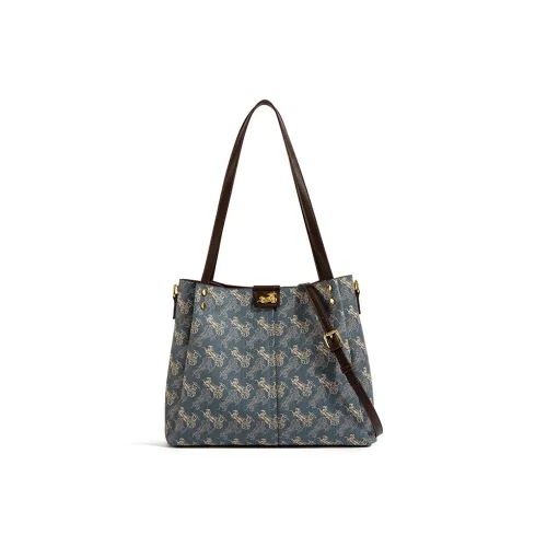 CentarlKatty ПУ (полиуретан) Сумка через плечо Женская Carriage Синий Кофейный