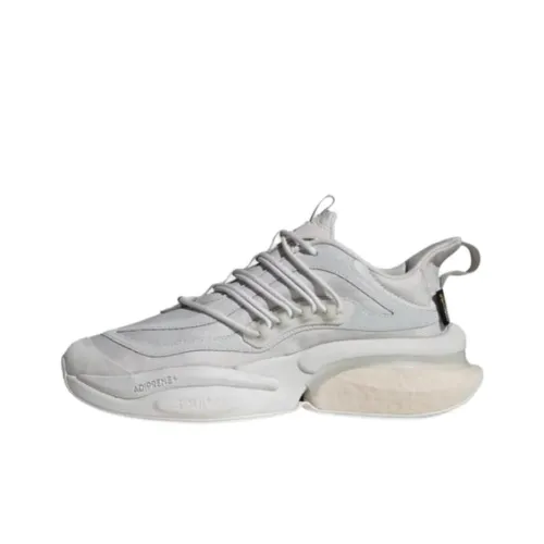 adidas Alphaboost V1 Износостойкий и Легкий Низкий Топ Беговые кроссовки Мужские Белые