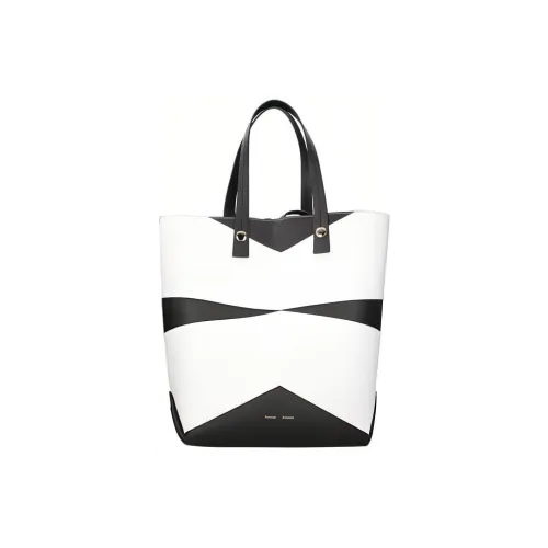 PROENZA SCHOULER Кожа Сумка через плечо Женская Черная Белая