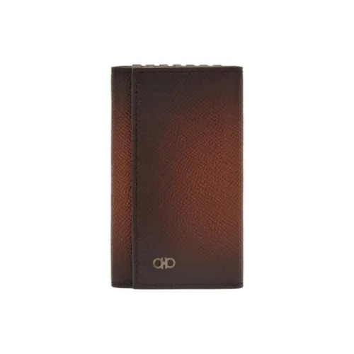 FERRAGAMO Коровья кожа Key Pouch Мужской Многоцветный