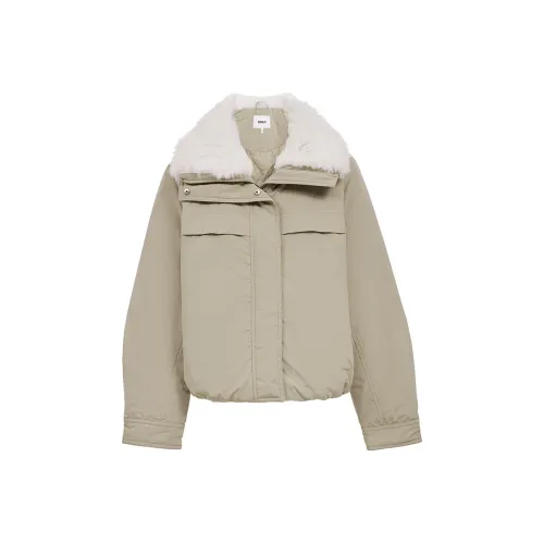 ONLY C11 Twill Песочный Женские Пуховики