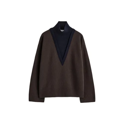 COS Коричневый Темно-синий Женская Трикотажная одежда