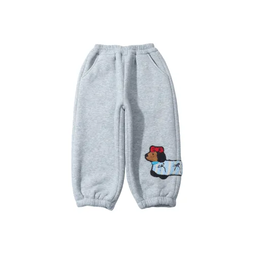 SHIBU Принцесса Town 1035 Щенок С флисовой подкладкой Тренировочные брюки Серый Для дошкольников Тренировочные брюки