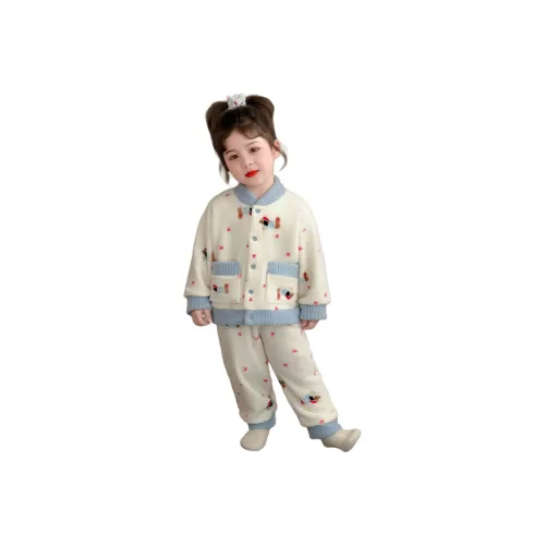 Деревянные дома Домашняя одежда Набор Синий Детский Возраст 3-7 лет