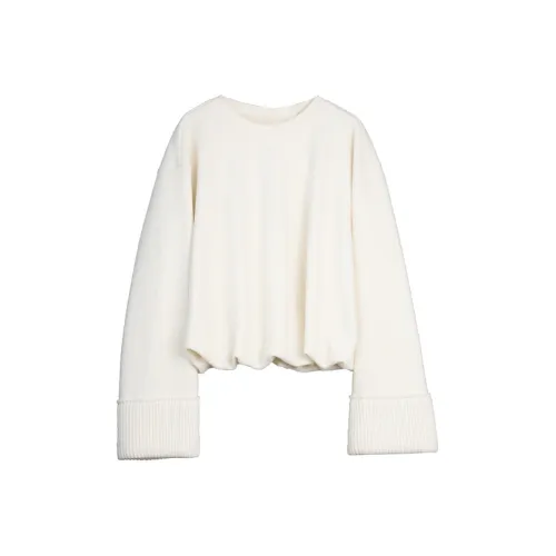 ELLE Экрю Женские Свитшоты