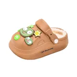 JJL-D3T515K185-Кофейный (Флисовая подкладка, термический)