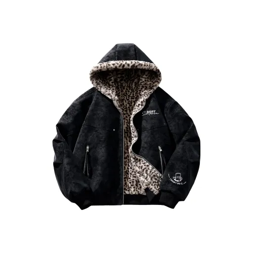 The Simpsons Velvet Feel Coat Unisex Симпсоны Бархат Feel Пальто Унисекс