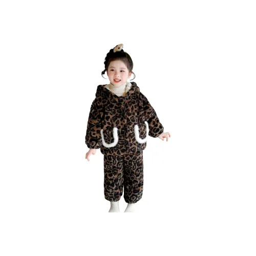 Yunpo Домашняя одежда Набор Детский Возраст 3-7 лет