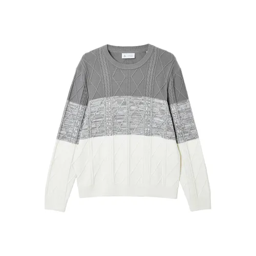 JACK JONES E40 Серый цвет Малиновки Мужской Трикотаж