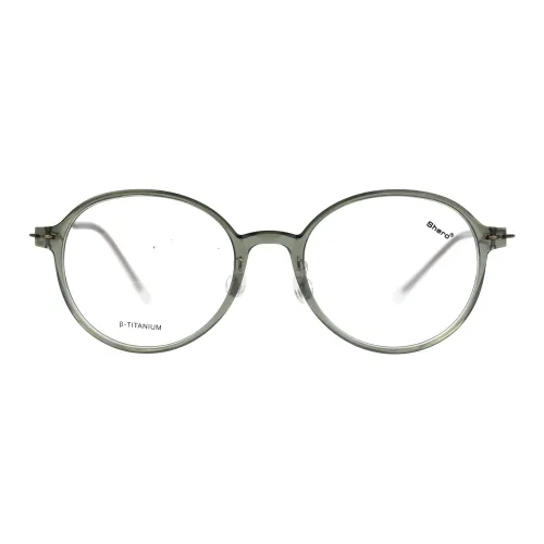 SHERO EYEWEAR Чистый титан Круглые очки с диоптриями Унисекс