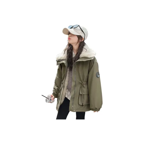 AIXINA Армейский зеленый Школьный возраст Парки