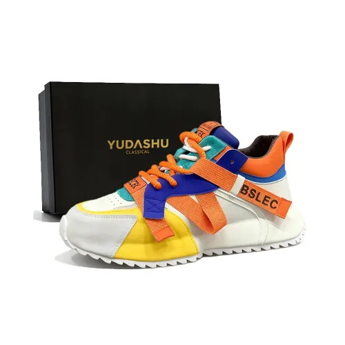 YUDASHU Низкие кеды с широким носком Мужские