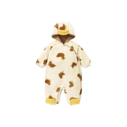 Mini Bala Белый кофейный цвет 00315 Малыш Комбинезоны Ползунки