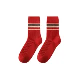 [Destiny Красный Год Процветания Ежегодный 1 Пачка] Двойная полоска Горизонтальные полосы