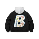 Черный хлопковый костюм + свитшот