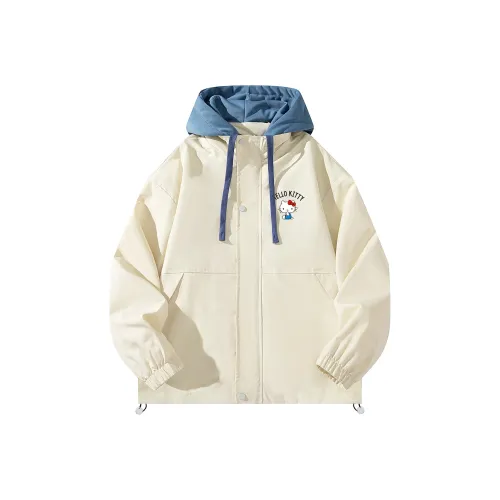Sanrio x Hello Kitty Хелло Китти SS25 Куртки и Пальто Унисекс