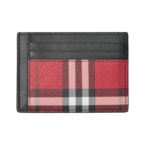 Burberry Полиуретан Картхолдер Мужской Postal Красный