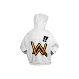 Бело-серый вереск, флисовая подкладка - восклицательный знак Jiahao