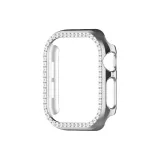 Серебряный [Один ряд из бриллиантов]