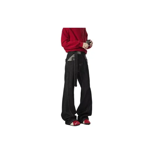 HYUNDAI Черные Унисекс Джинсы