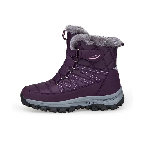 JIOUSHEN Термическое покрытие устойчивое к истиранию водонепроницаемое противоскользящее высокий топ обувь для ходьбы унисекс