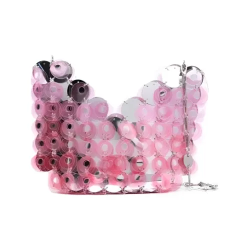 Paco Rabanne Сумка через плечо из ПВХ Сумка на плечо Женская Розовая