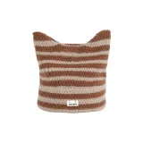 Кофейный, хаки, полосы