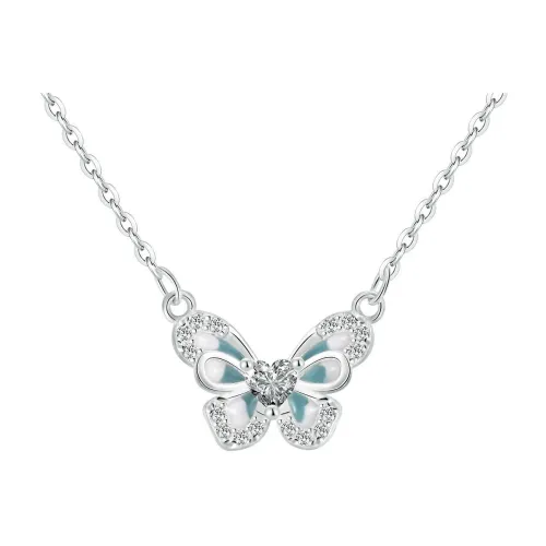 MISS WEI 999 Fine Серебряные Ожерелья Женские