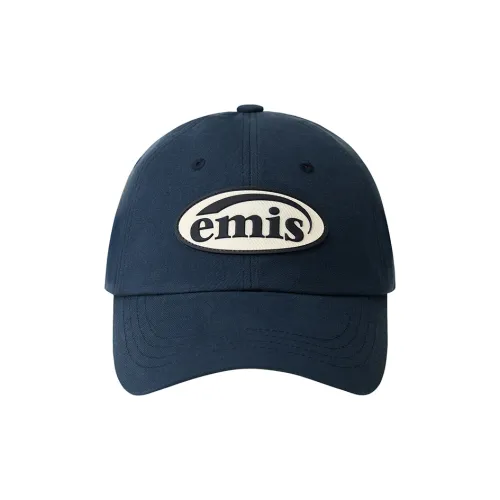 Emis Хлопок Бейсболка Осенне-Зимняя Кепка Унисекс Темно-Синий