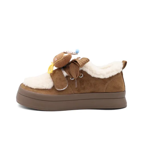 B10CROWN Низкий топ Скейтборд Кроссовки Женские Коричневый