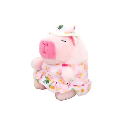 LISA Летний стиль Капибара Украшение Плюшевый Брелок 12 см Длина Тела