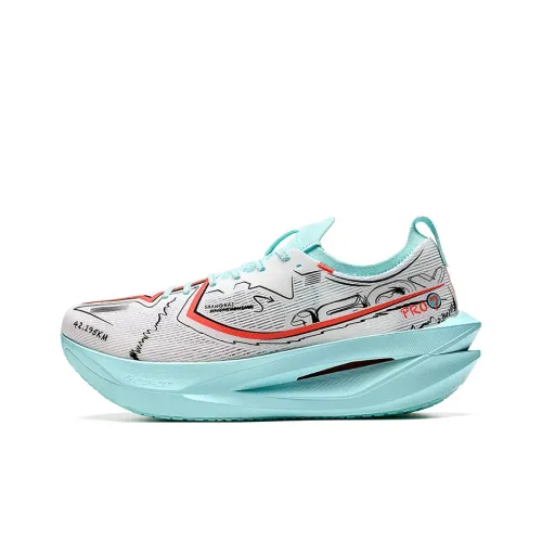 XTEP 160X 7,0PRO Устойчивый к истиранию Покрытие Низкий Топ Полная длина Карбоновая плита Марафон Гонки