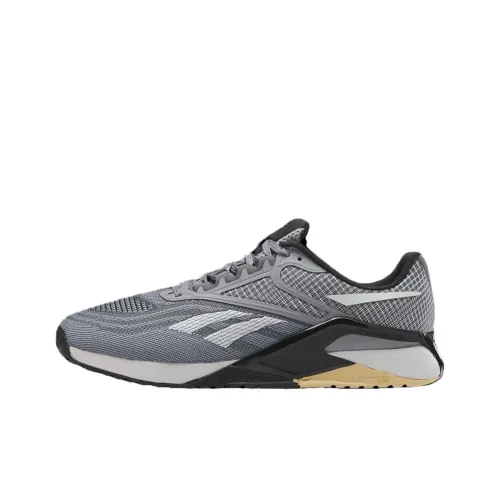 Reebok Nano X2 Амортизирующие кроссовки с противоскользящим низом унисекс серые