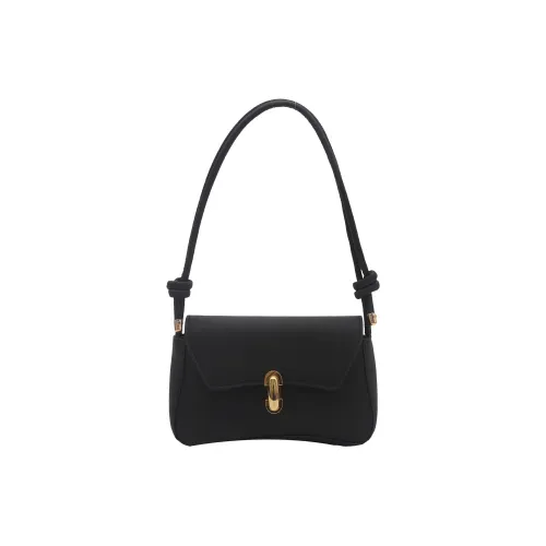 MOM'S HELPER ПУ (полиуретан) Сумка через плечо Стандартная Женская Черный Белый