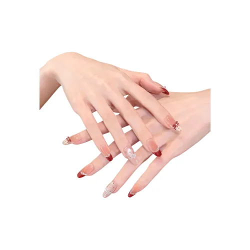 XNTX Nail Патч False Nail Овальный Мягкий Color Series Телесный Coquette